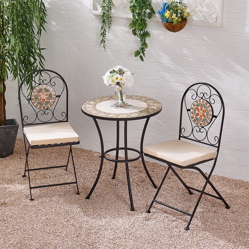 Mosaic bistro set garden - bistro, table