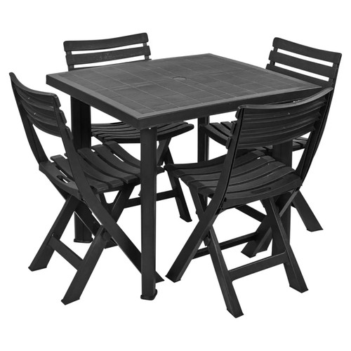 Seater black square garden - square,