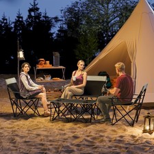 4 Person Camping Chairs Set