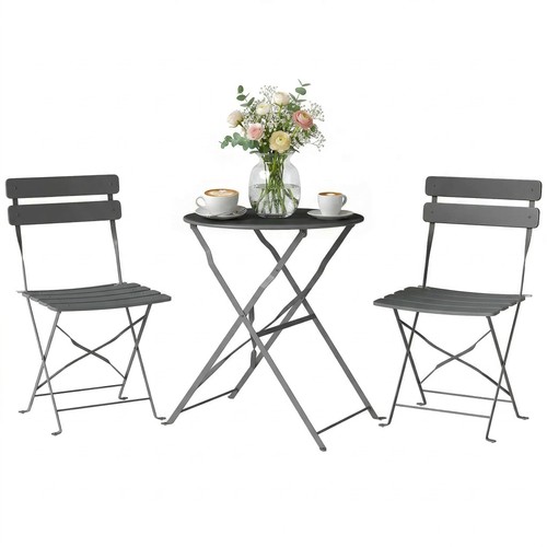 Outsunny folding bistro - folding, set