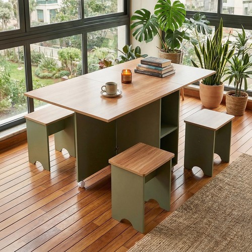 Folding drop leaf - leaf, set