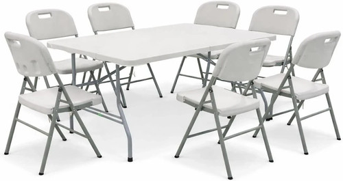 Table and chairs - table,