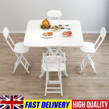Folding Kitchen Table & 6